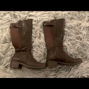 Genuine leather fall/winter boots